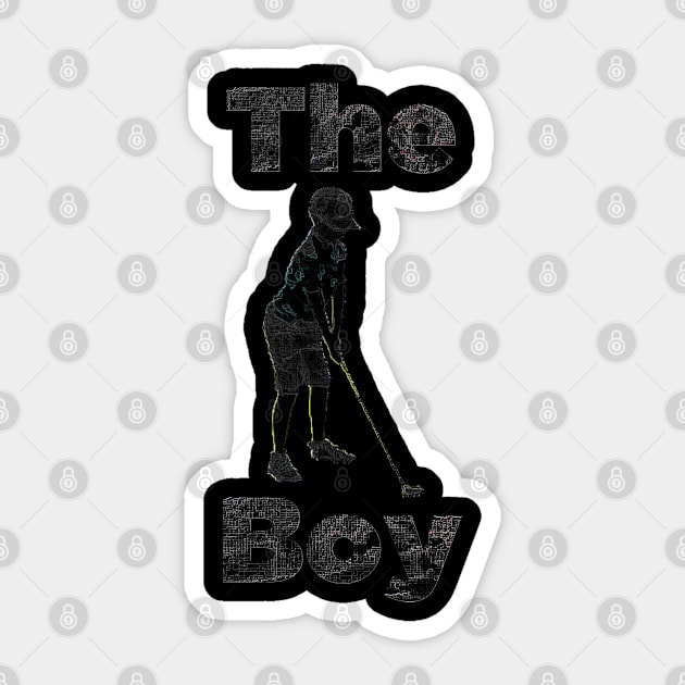 Boy Golfer Sticker by KZK101